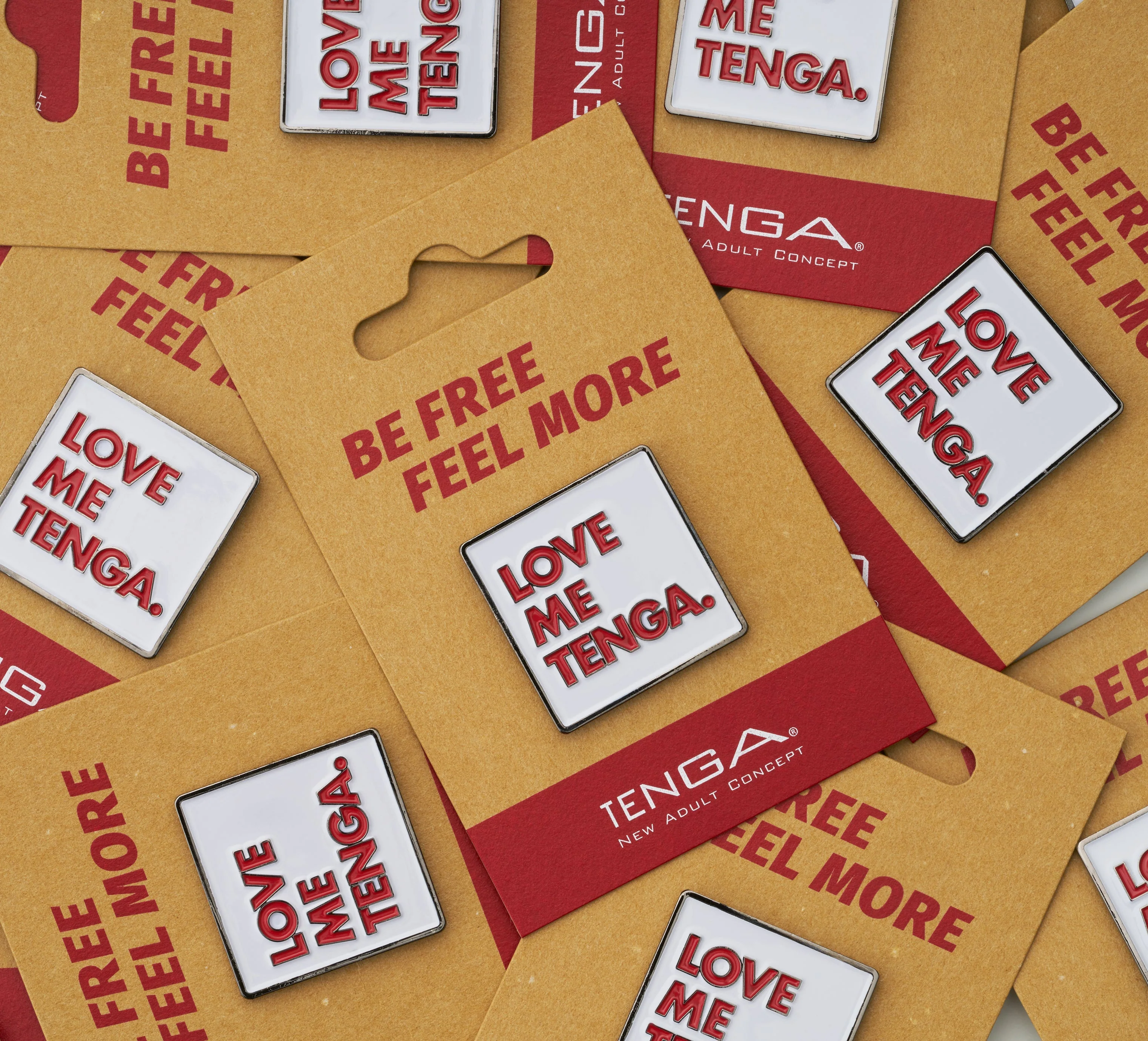 TENGA PIN BADGE Square - Image 3