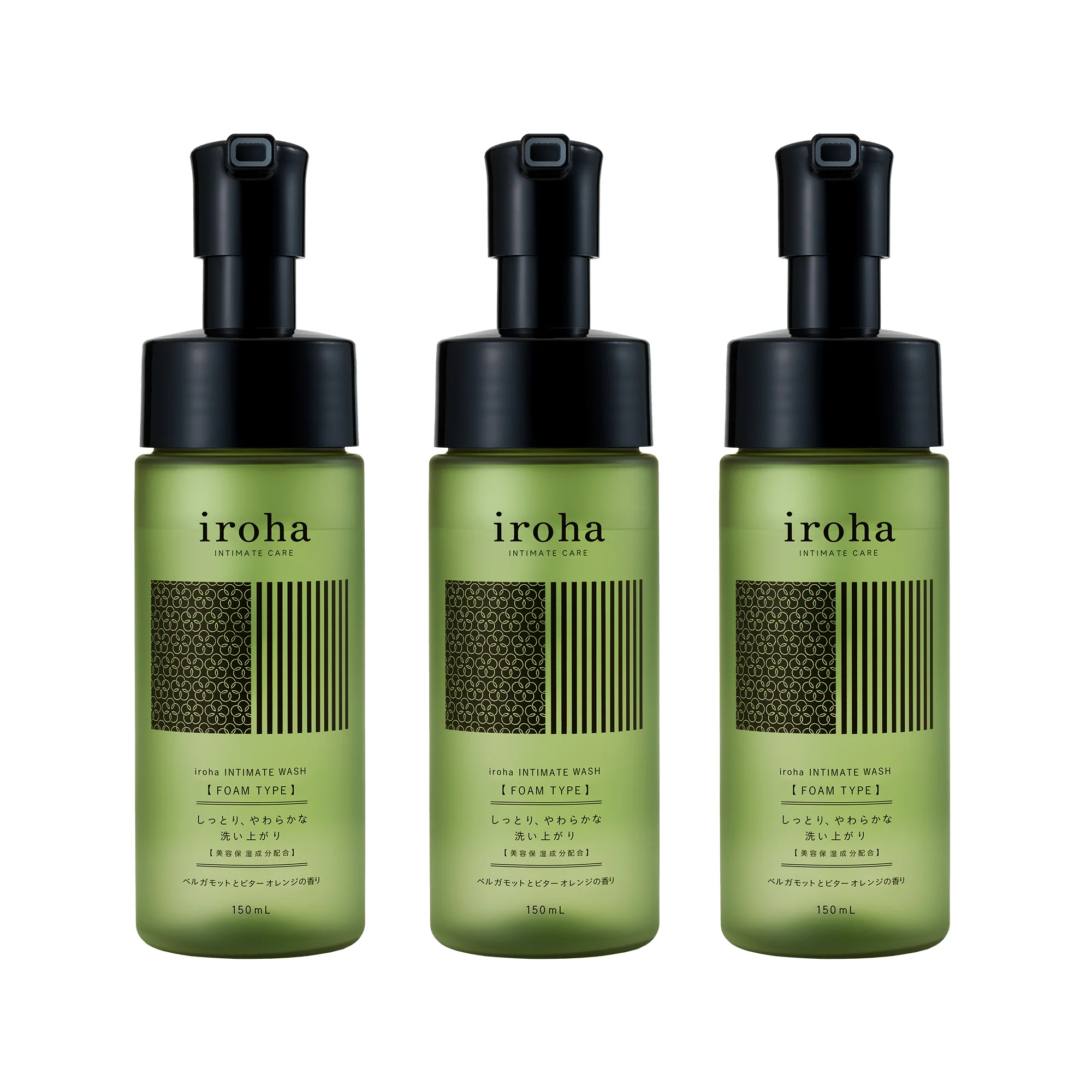 iroha INTIMATE WASH (FOAM TYPE) Bergamot and Bitter Orange - Image 10