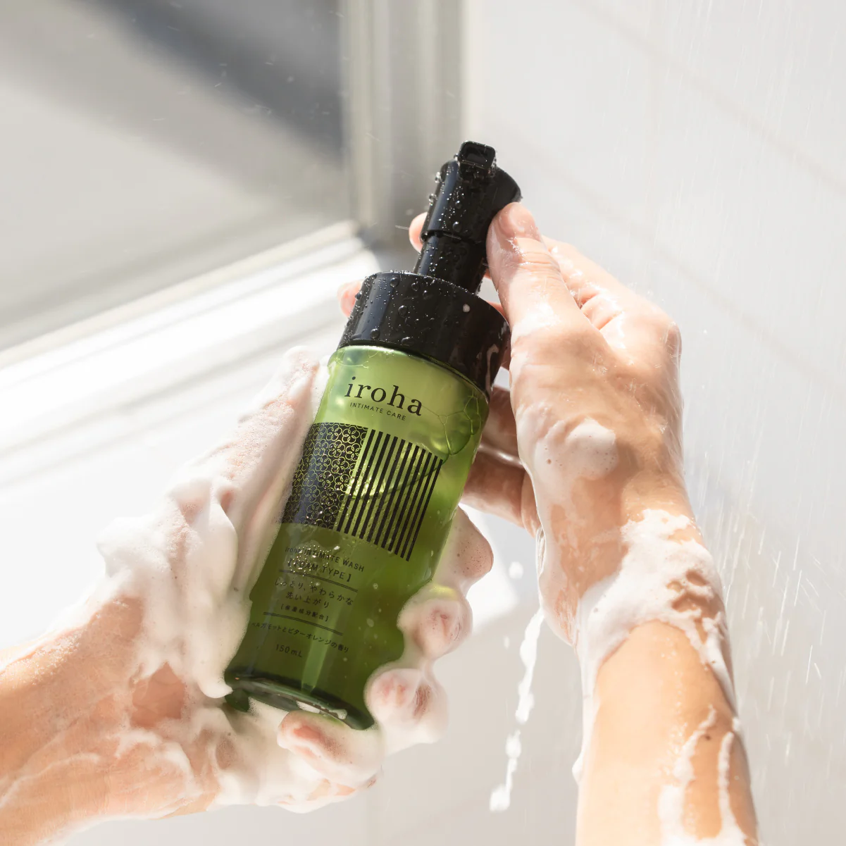 iroha INTIMATE WASH (FOAM TYPE) Bergamot and Bitter Orange - Image 9