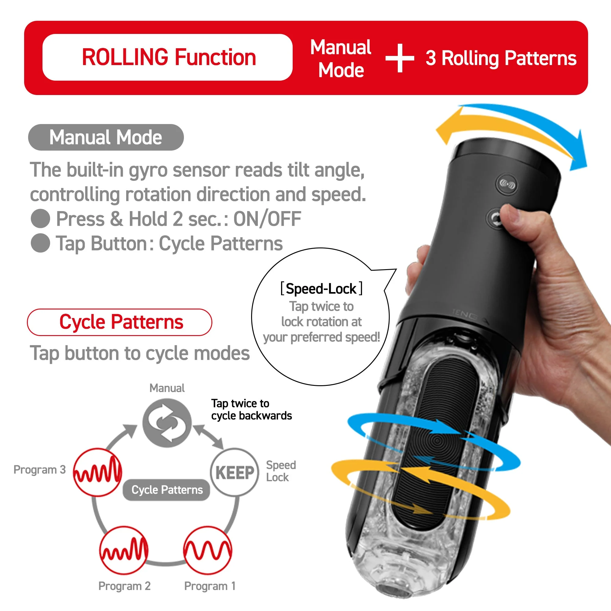 FLIP ZERO ELECTRONIC VIBROTATION - Image 3