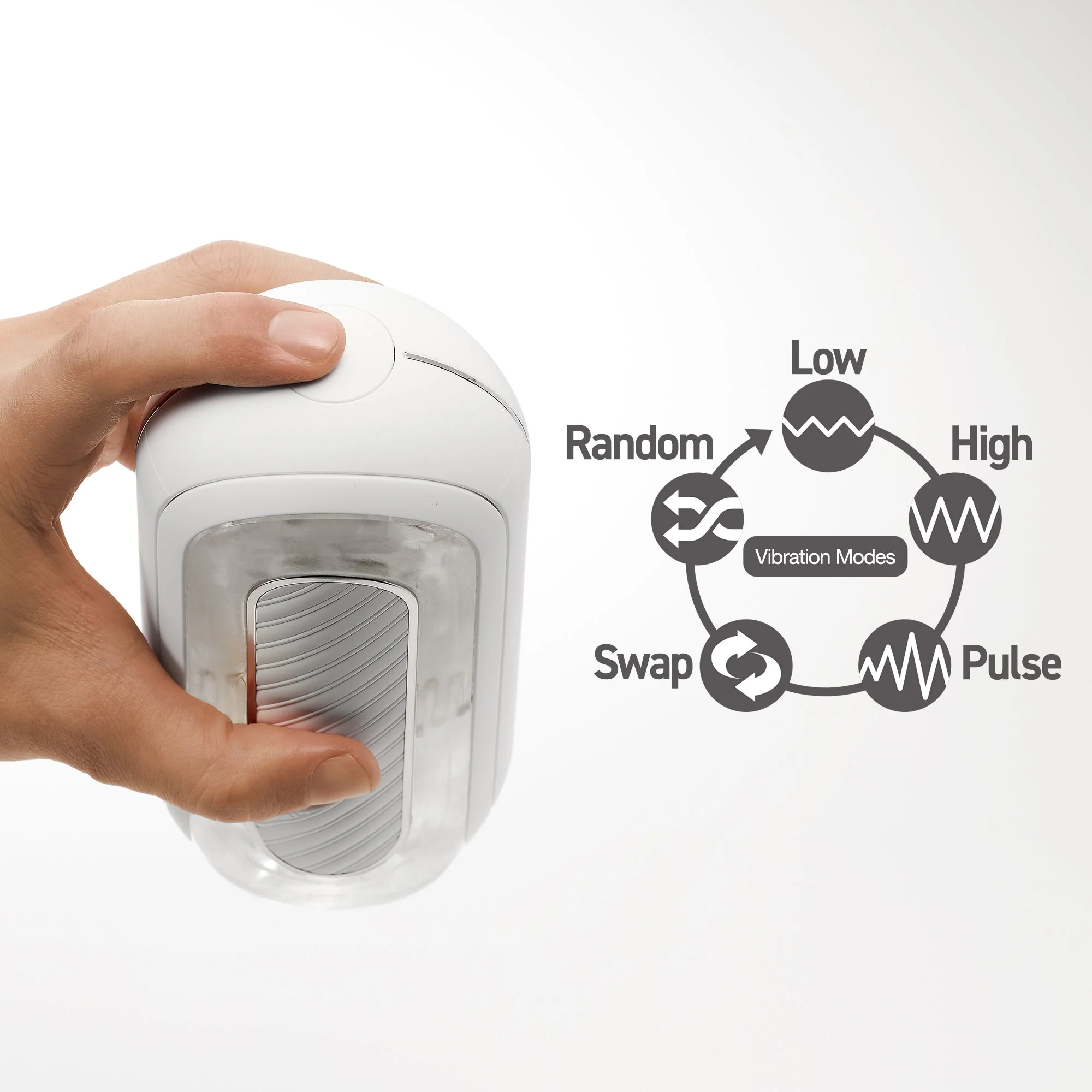 FLIP ZERO GRAVITY EV (Electronic Vibration) WHITE - Image 3