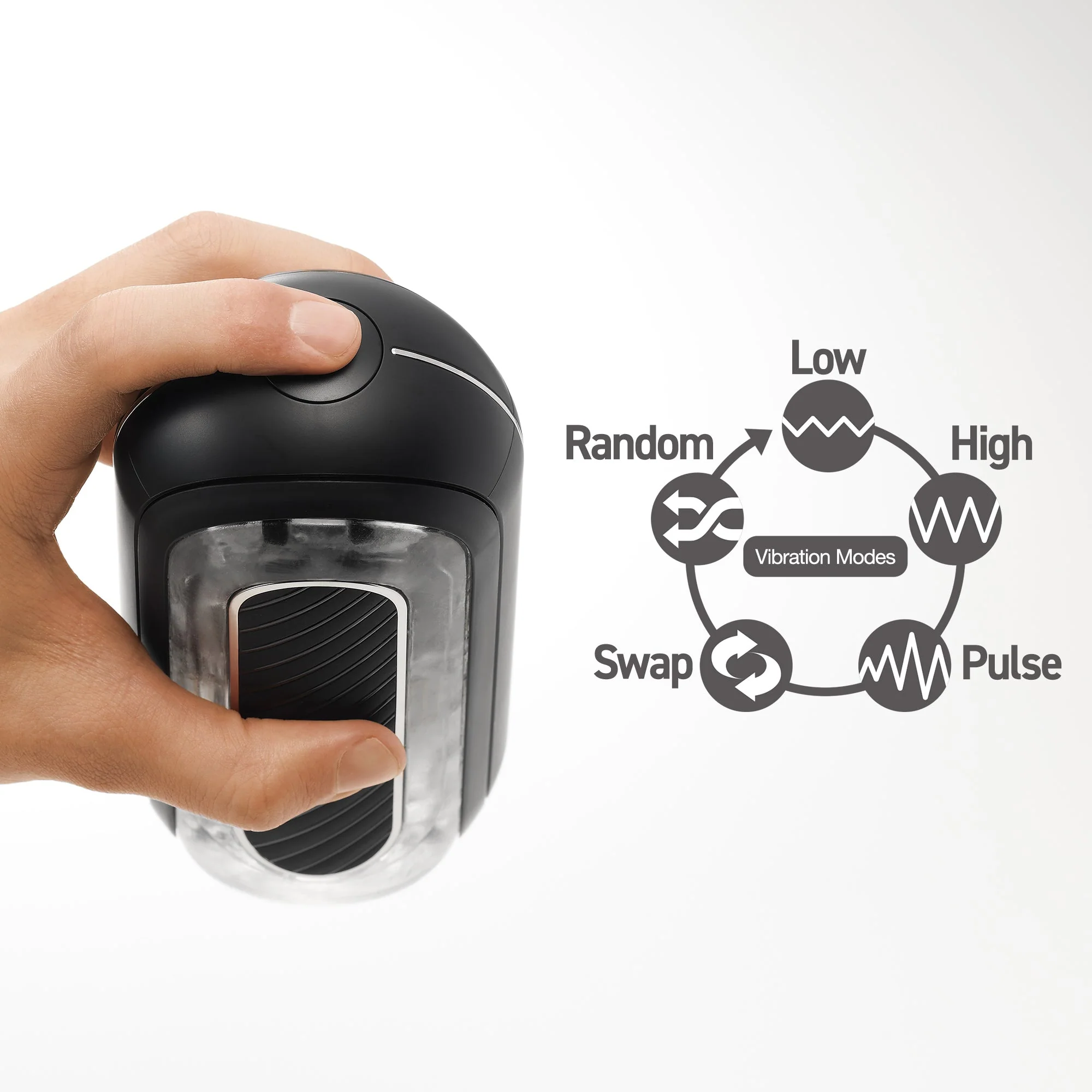 FLIP ZERO GRAVITY EV (Electronic Vibration) BLACK - Image 3