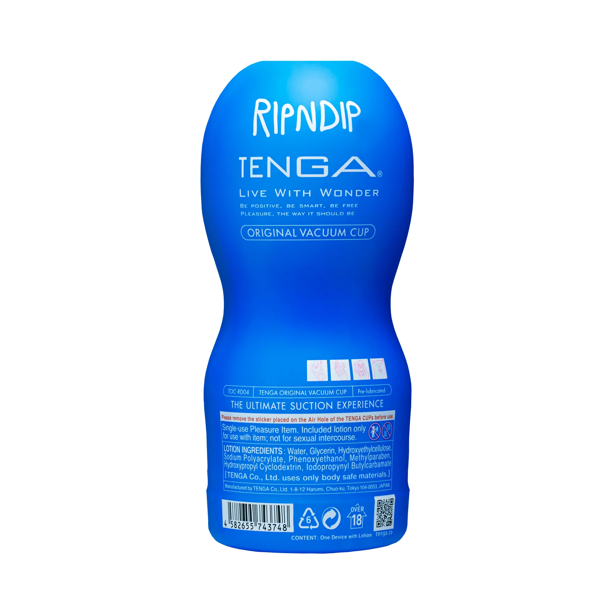 RIPNDIP × TENGA LORD NERMAL BLUE CUP - Image 2
