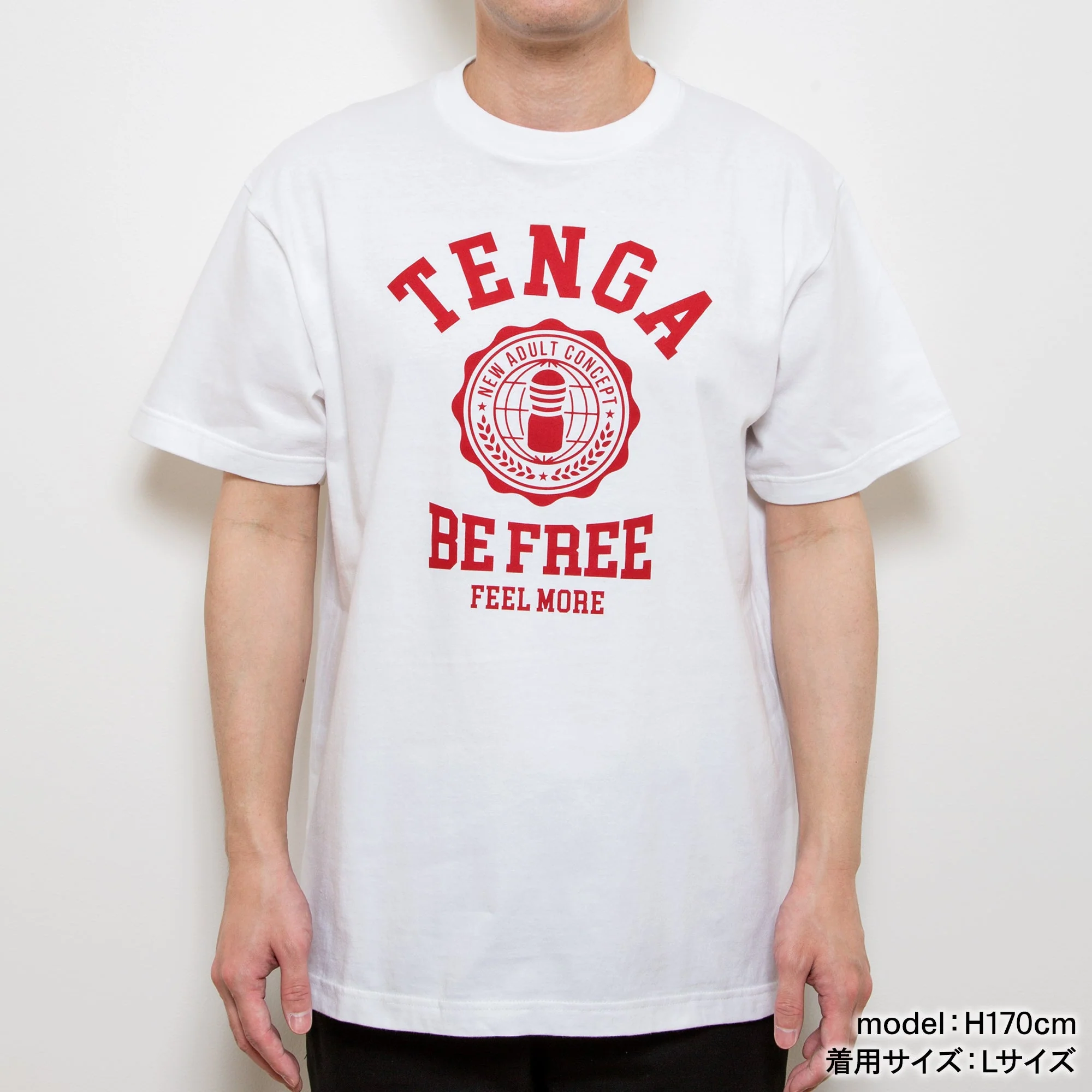 TENGA College T-SHIRT White - Image 2